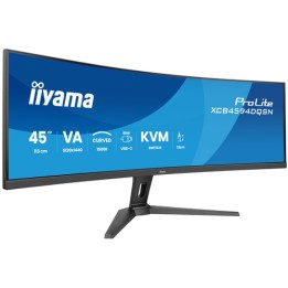 iiyama ProLite XCB4594DQSN-B1 - Monitor a LED - curvato - 44.5" - 5120 x 1440 Dual Quad HD @ 165 Hz - VA - 450 cd/m² - 3000:1 -