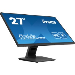 iiyama ProLite T2752MSC-B1 - Monitor a LED - 27" - touchscreen - 1920 x 1080 Full HD (1080p) @ 60 Hz - IPS - 400 cd/m² - 1000:1