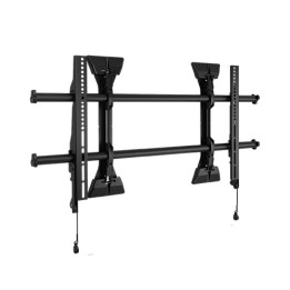 Chief Fusion Large Adjustable Fixed Display Wall Mount - For Displays 42-86" - Black - Kit montaggio (montaggio a muro) - per p