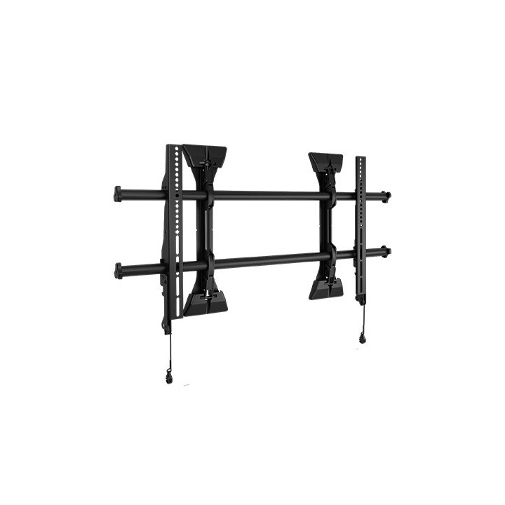 Chief Fusion Large Adjustable Fixed Display Wall Mount - For Displays 42-86" - Black - Kit montaggio (montaggio a muro) - per p