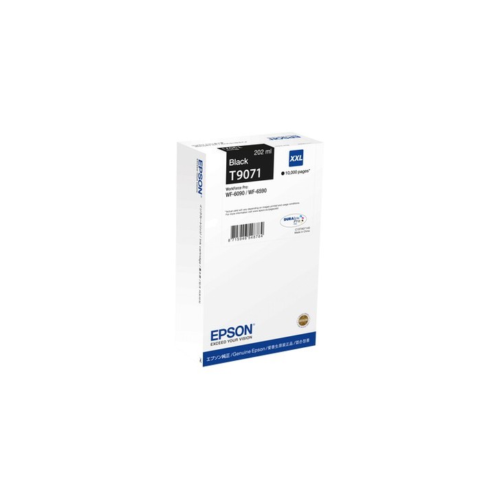 Epson T9071 - 202 ml - misura XXL - nero - originale - cartuccia d'inchiostro - per WorkForce Pro WF-6090, WF-6590