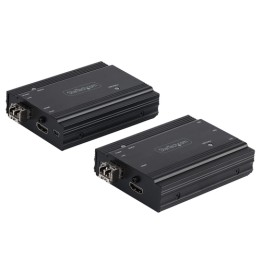 StarTech.com Extender HDMI Fibra Ottica - Kit trasmettitore/ricevitore video HDMI e USB 4K - 300m (MultiModale) - Estensore HDM