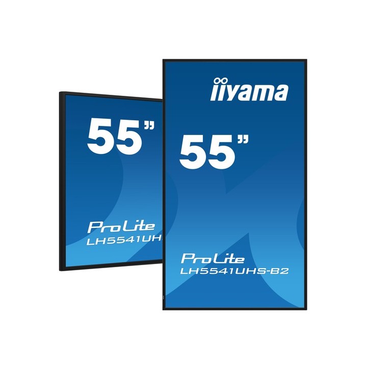 iiyama ProLite LH5541UHS-B2 - 55" Categoria diagonale (54.6" visualizzabile) Display LCD retroilluminato a LED - segnaletica di