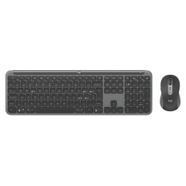 Logitech Signature Slim Combo MK950 for Business - Set mouse e tastiera - 100% - full size - senza fili - Bluetooth 5.1 LE - QW