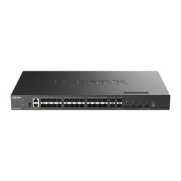 D-Link DXS 3410-32SY - Switch - L3 - gestito - 28 x 10 Gigabit SFP+ + 4 x 25 Gigabit SFP28 - montabile su rack