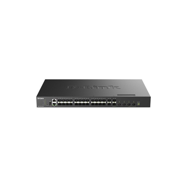 D-Link DXS 3410-32SY - Switch - L3 - gestito - 28 x 10 Gigabit SFP+ + 4 x 25 Gigabit SFP28 - montabile su rack