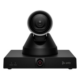 HP Poly Studio E60 - Telecamera per videoconferenza - PTZ - colore - 2 x 8 MP - 3840 x 2160 - 4K UHD (3840 x 2160), 2160p - aud