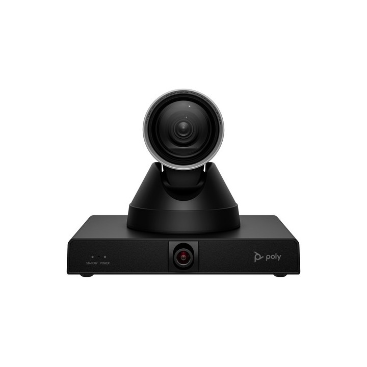 HP Poly Studio E60 - Telecamera per videoconferenza - PTZ - colore - 2 x 8 MP - 3840 x 2160 - 4K UHD (3840 x 2160), 2160p - aud