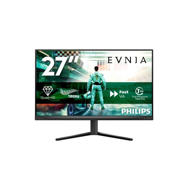 Philips Evnia 3000 27M2N3500NL - Monitor a LED - gaming - 27" - 2560 x 1440 QHD @ 180 Hz - VA - 300 cd/m² - 5000:1 - HDR10 - 0.