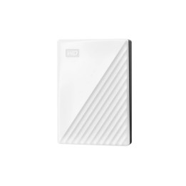 WD My Passport WDBR9S0060BWT - HDD - crittografato - 6 TB - esterno (portatile) - USB 3.2 Gen 1 - 256 bit AES - bianco