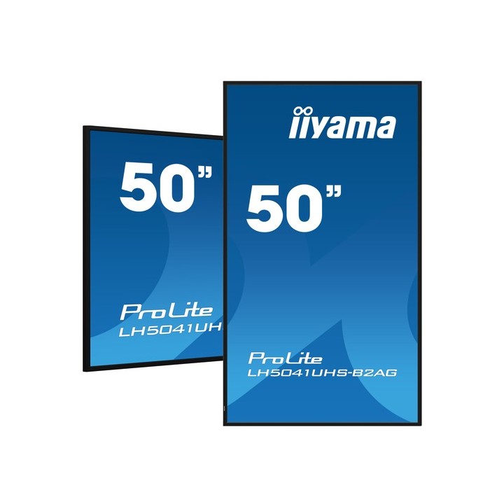 iiyama ProLite LH5041UHS-B2AG - 50" Categoria diagonale Display LCD retroilluminato a LED - segnaletica digitale - con lettore 