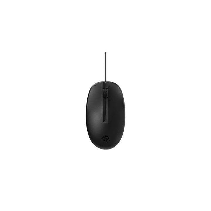 HP 125 - Mouse - cablato - USB - nero - Smart Buy