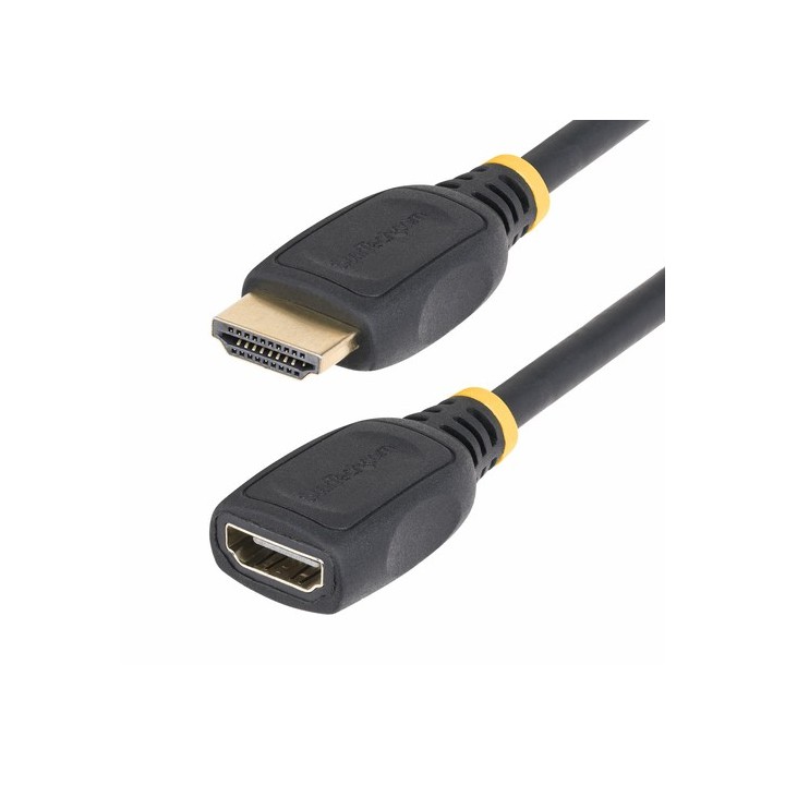 Startech 3.3ft HDMI 2.0 Extension Cable, 4K 60Hz, M/F - High Speed - prolunga HDMI - HDMI maschio a HDMI femmina - 1 m - scherm