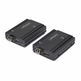 StarTech.com KVM Extender DisplayPort su fibra, 4K 60Hz, fino a 300m - Prolunga video/audio/USB - DisplayPort - fino a 300 m - 