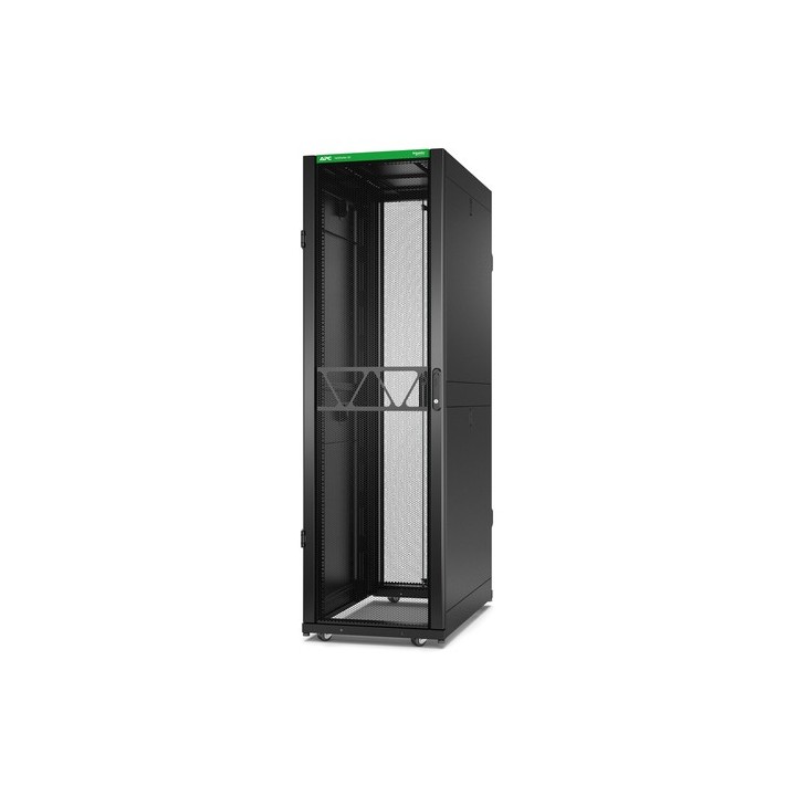APC NetShelter SX Gen 2 - Rack cabinet - 1991 H x 600 W x 1070 D mm, con laterali - A pavimento - nero - 42U - 19" - Compatibil