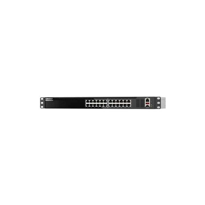 QNAP QSW-M3224-24T - Switch - L3 Lite - gestito - 24 x 100/1000/2.5G/5G/10GBase-T - montabile su rack