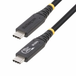 StarTech 1m (3.3ft) USB4 Cable, USB-IF Certified USB-C Cable, 40 Gbps - Cavo USB - USB-C (M) a USB-C (M) - USB4 / Thunderbolt 3