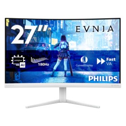 Philips Evnia 5000 27M2C5201L - Monitor a LED - gaming - curvato - 27" - 1920 x 1080 Full HD (1080p) @ 180 Hz - Fast VA - 3000: