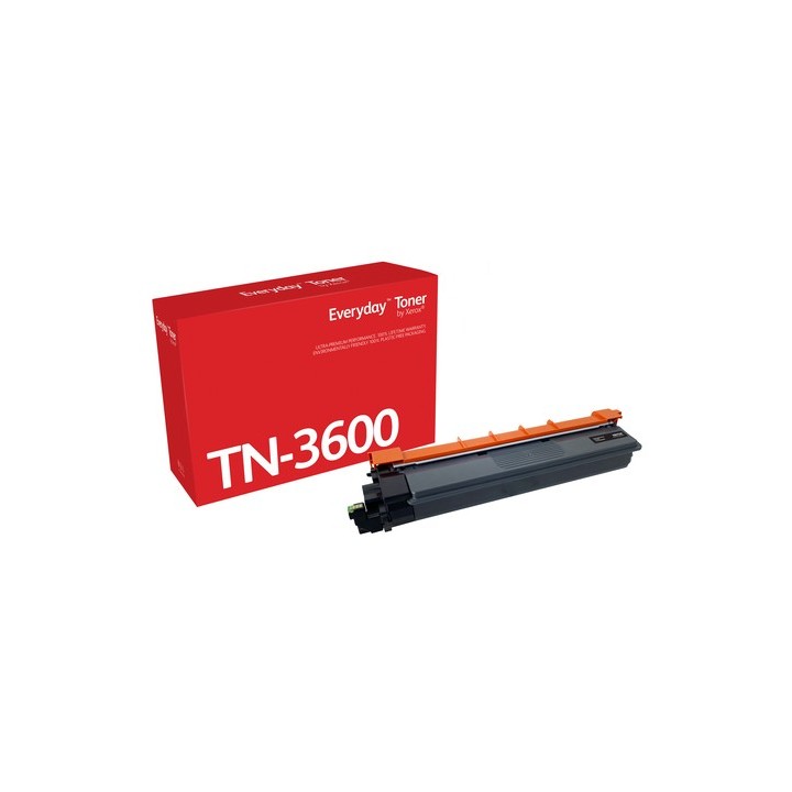 Everyday - Nero - compatibile - scatola - cartuccia toner (alternativa per: Brother TN-3600) - programma di restituzione Green 