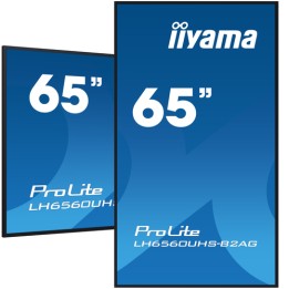 iiyama ProLite LH6560UHS-B2AG - 65" Categoria diagonale (64.5" visualizzabile) Display LCD retroilluminato a LED - segnaletica 