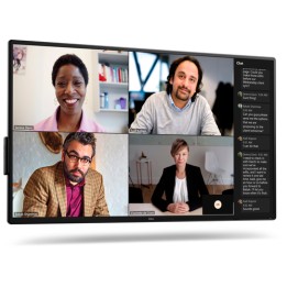 Dell P5525QC - 55" Categoria diagonale Display LCD retroilluminato a LED - per congressi - 4K UHD (2160p) 3840 x 2160