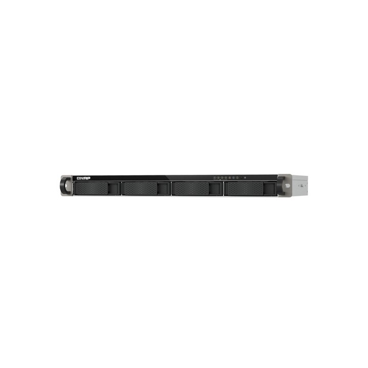 QNAP TS-433EU - Server NAS - 4 alloggiamenti - montabile in rack - SATA 6Gb/s - RAID 0, 1, 5, 6, 10, JBOD, 50, 60 - RAM 4 GB - 