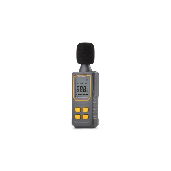 Startech Handheld Digital Sound Meter, Noise/Decibel Level Reader - Misuratore di suono - nero