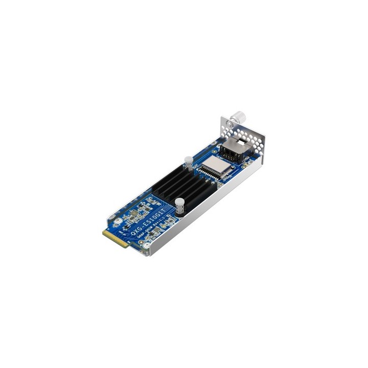 QNAP QXG-ES10G1T - Modulo di espansione - PCIe 3.0 x4 - 100M/1G/2.5G/5G/10 Gigabit Ethernet x 1