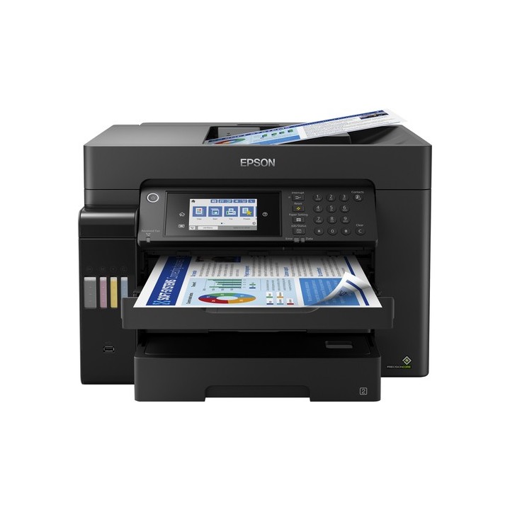 Epson EcoTank ET-16655 - Stampante multifunzione - colore - ink-jet - ITS - A3 (supporti) - fino a 25 ppm (stampa) - 550 fogli
