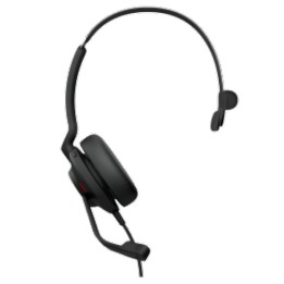 Jabra Evolve2 30 SE MS Mono - Cuffie con microfono - over ear - cablato - USB-C, USB-A - isolamento dal rumore - Certificato pe
