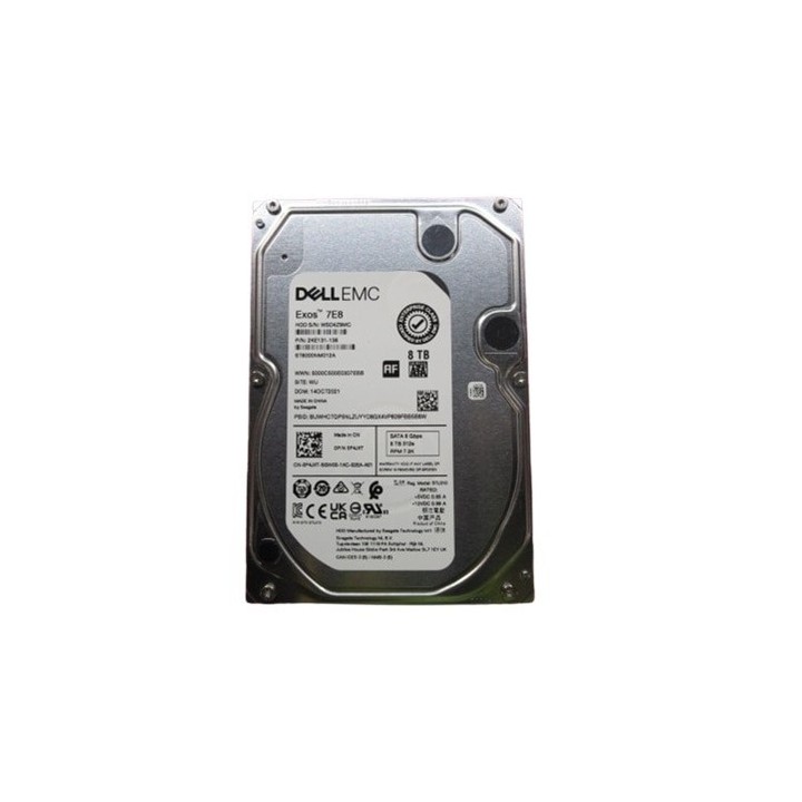 Dell - Kit Cliente - HDD - 8 TB - 512e - interno - 3.5" - SATA 6Gb/s - 7200 rpm