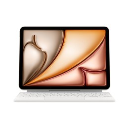 Apple Magic Keyboard - Custodia tastiera e carta - con trackpad - Apple Smart connector - QWERTY - italiana - bianco - per 10.9