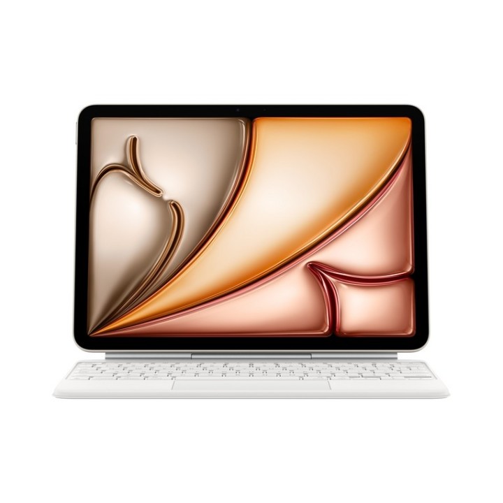 Apple Magic Keyboard - Custodia tastiera e carta - con trackpad - Apple Smart connector - QWERTY - italiana - bianco - per 10.9