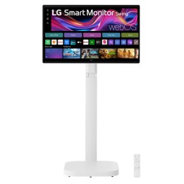 LG 32U889SA-W - Monitor LCD - Smart - 32" (31.5" visualizzabile) - touchscreen - 3840 x 2160 4K UHD (2160p) @ 60 Hz - IPS - 350