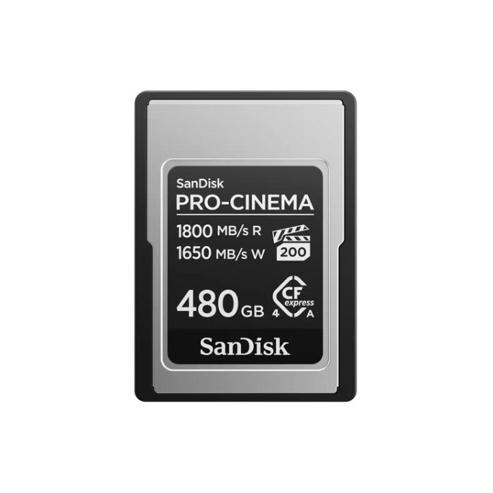 SanDisk PRO-CINEMA - Scheda di memoria flash - 480 GB - CFexpress tipo A