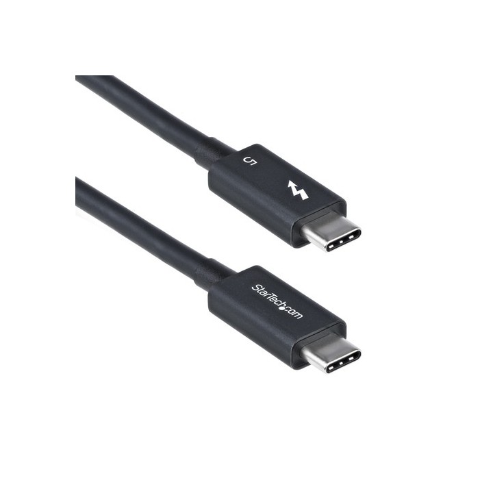 StarTech 3ft (1m) Thunderbolt 5 Cable, 80Gbps/120Gbps, Certified - Cavo Thunderbolt - Thunderbolt 5 (M) a Thunderbolt 5 (M) - U