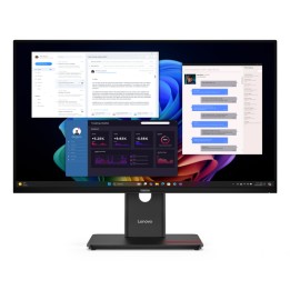 Lenovo ThinkVision T27UD-40 - Monitor a LED - 27" - 3840 x 2160 4K @ 60 Hz - IPS - 350 cd/m² - 1500:1 - DisplayHDR 10 - 4 ms -