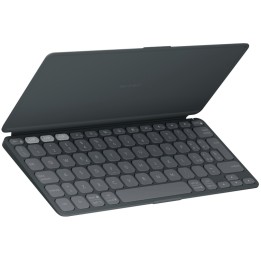Logitech Keys-To-Go 2 - Tastiera - copertura integrata - senza fili - Bluetooth LE - QWERTY - italiana - grafite