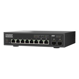 QNAP QSW-L3208-2C6T - Switch - gestito - 2 x 10 Gigabit SFP+ + 8 x 100/1000/2.5G/5G/10GBase-T - desktop