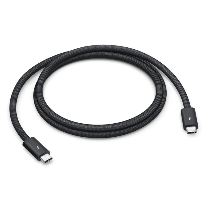 Apple Thunderbolt 5 Pro - Cavo Thunderbolt - USB-C (M) a USB-C (M) - USB4 / Thunderbolt 3 / Thunderbolt 4 / Thunderbolt 5 / Dis