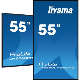 iiyama ProLite LH5560UHS-B2AG - 55" Categoria diagonale (54.6" visualizzabile) Display LCD retroilluminato a LED - segnaletica 