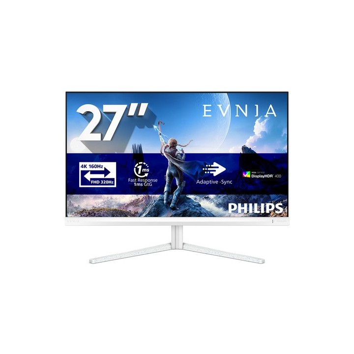 Philips Evnia 5000 27M2N5901A - Monitor a LED - gaming - 27" - 3840 x 2160 4K UHD (2160p) @ 160 Hz - Fast IPS - 450 cd/m² - 100