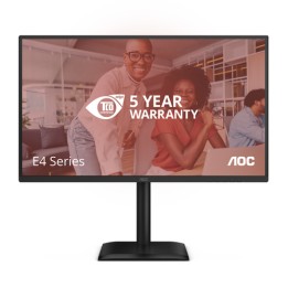 AOC Q27E4CV - Monitor a LED - 27" - 2560 x 1440 QHD @ 120 Hz - IPS - 350 cd/m² - 1500:1 - 4 ms - HDMI, DisplayPort, USB-C - alt