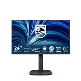 Philips 24B2U3301D - Monitor a LED - 24" - 1920 x 1200 WUXGA @ 100 Hz - IPS - 300 cd/m² - 1500:1 - 4 ms - HDMI, DisplayPort, US