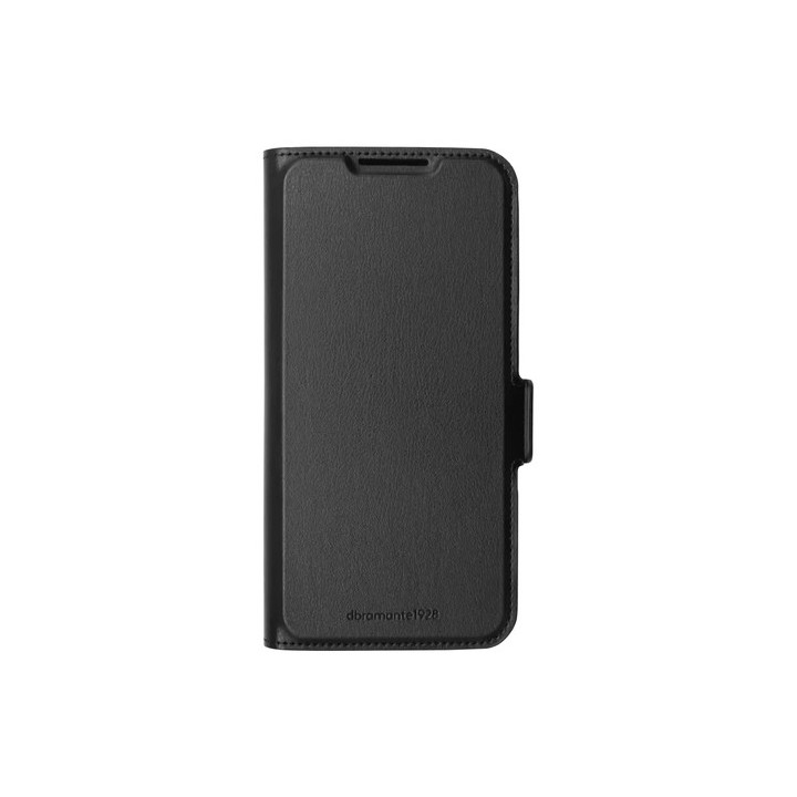 dbramante1928 Oslo Pro - Flip cover per cellulare - poliuretano (PU), plastica - nero - per Samsung Galaxy S25 Edge