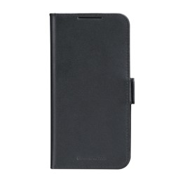dbramante1928 Copenhagen - Flip cover per cellulare - pelle pieno fiore - nero - per Samsung Galaxy S25+