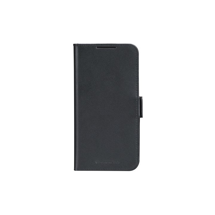 dbramante1928 Copenhagen - Flip cover per cellulare - pelle pieno fiore - nero - per Samsung Galaxy S25+