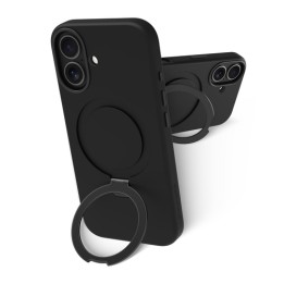 dbramante1928 Roskilde Kick - Cover per cellulare - Compatibilità MagSafe - ICON - mezzanotte - per Apple iPhone 17