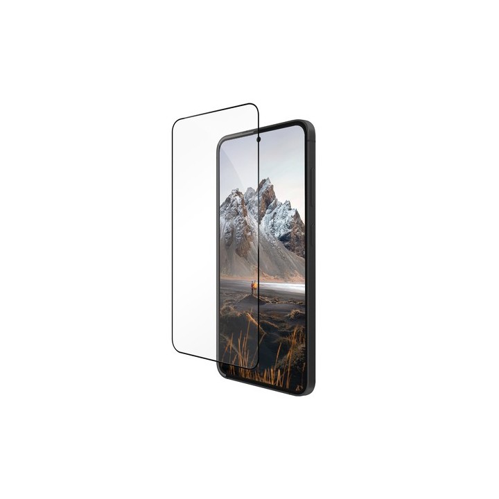 dbramante1928 Eco-shield - Protezione per schermo per telefono cellulare - D3O - vetro - colore telaio nero - per Samsung Galax
