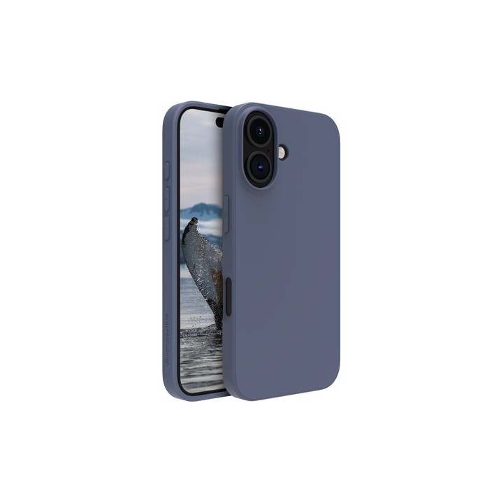 dbramante1928 Greenland - Cover per cellulare - plastica - blu Pacifico - per Apple iPhone 16